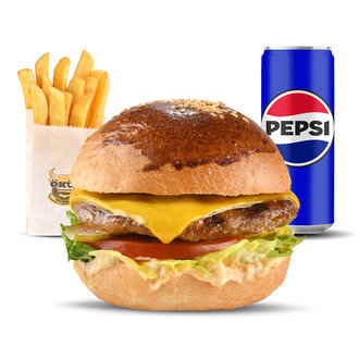 Jr. Cheeseburger Menü görseli