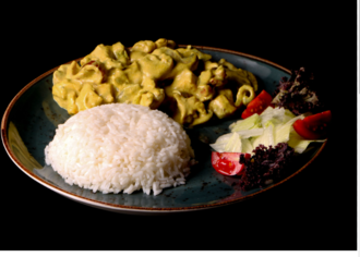 Köri Soslu Tavuk görseli