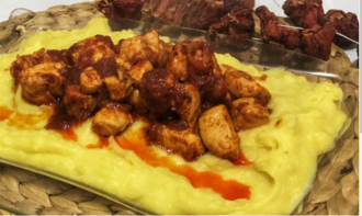 Püreli Rosto Köfte görseli