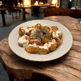 Ispanaklı Ukrayna Sosyete Çıtır Mantı görseli