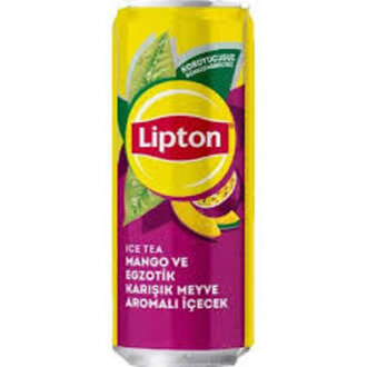 Lipton Ice Tea Mango & Egzotik Karışık Meyveler (33 Cl.) görseli