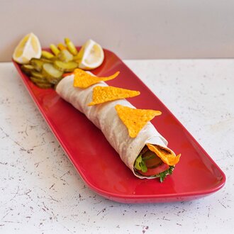 Taco Cipsli Mega Çiğ Köfte Dürüm görseli