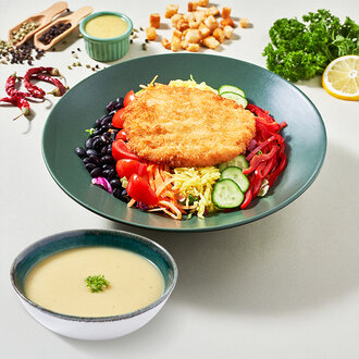 Çorba & Salata Menü (Seçeceğin Çorba + Seçeceğin Salata) görseli