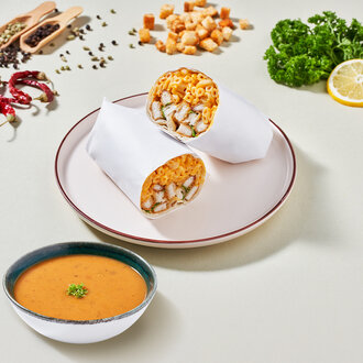 Çorba & Wrap Menü (Seçeceğin Çorba + Seçeceğin Wrap) görseli