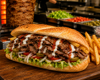 3/4 Ekmek Arası Et Döner (100 Gr.) görseli