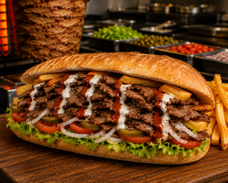 Tam Ekmek Arası Et Döner (100 Gr.) görseli