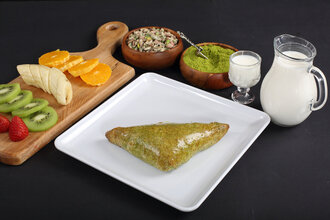 Kaymaklı Muska Katmer (1 Kişilik) görseli