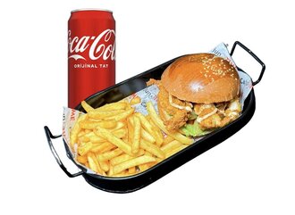 Cajun Time Burger Menü görseli