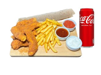 Cajun Time Single Menü görseli