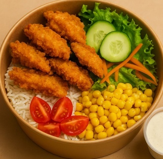 Çıtır Tavuk Bowl görseli