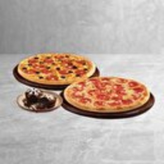 2 Orta Boy Pizza + 2 Çikolatalı Sufle görseli