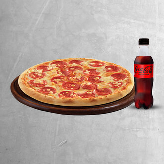Orta Boy Pizza + İçecek (33 Cl.) Fırsatı görseli