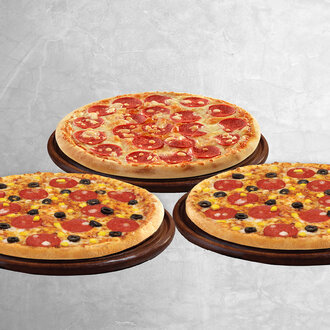 3 Adet Büyük Boy Pizza görseli