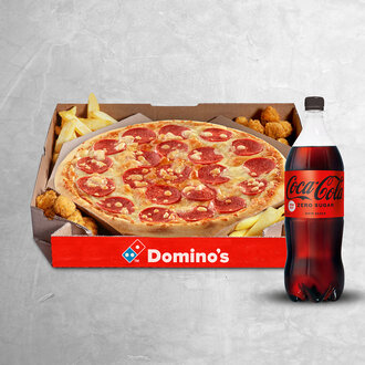 Orta Boy Paketos + Litrelik İçecek görseli