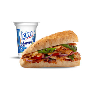 Yarım Ekmek Tavuk Menü görseli