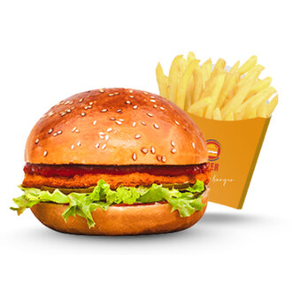 Acılı Çıtır Tavuk Burger görseli