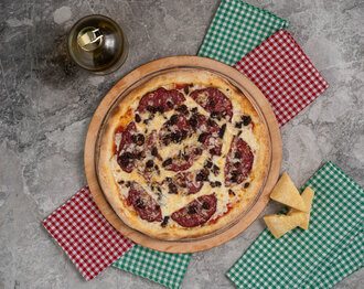 Salame Napoletano Pizza (25 Cm) görseli