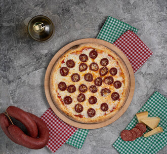 Pepperoni Pizza (25 Cm) görseli