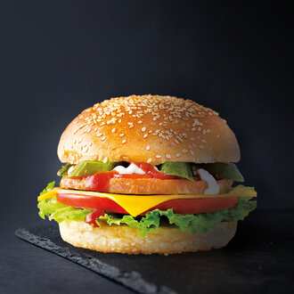 Piliç Cheeseburger görseli