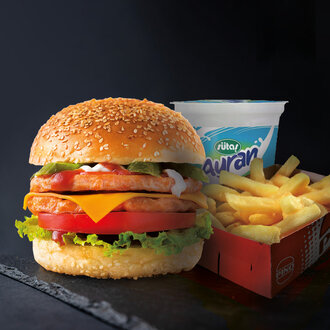 Piliçking Burger Menü görseli