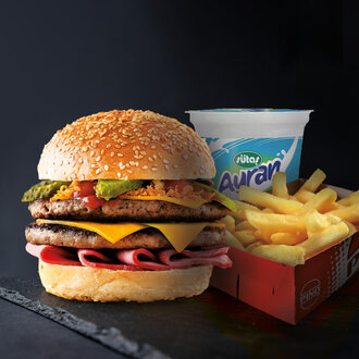 Pino Extra Large Burger Menü görseli