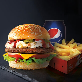 Pino Cheeseburger & Kutu İçecek Menü görseli