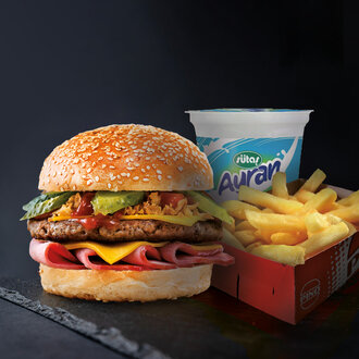 Pino Extra Burger Menü görseli