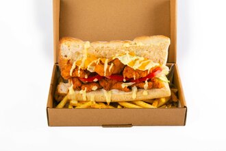 Çıtır Tavuk Sandvicio görseli