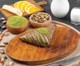 Çikolatalı Muska Katmer (1 Kişilik) görseli