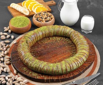 Çikolatalı Simit Katmer (3-4 Kişilik) görseli