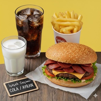 Cedric Hamburger Menü görseli