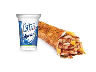 Öğrenci Özel İskenderun Usulü Mega Döner Menü görseli