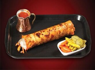 Hatay Usulü Kaşarlı Tavuk Döner Dürüm (90G) görseli