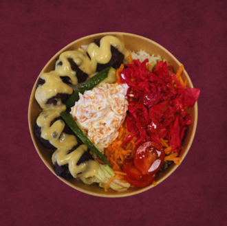 Ballı Hardallı & Köfte Bowl görseli