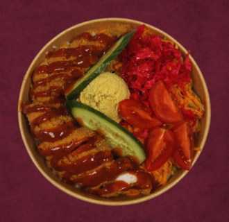 Sriracha Soslu & Çıtır Tavuk Bowl görseli