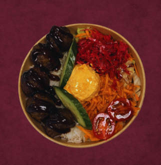 Acılı Barbekü Soslu & Köfte Bowl görseli