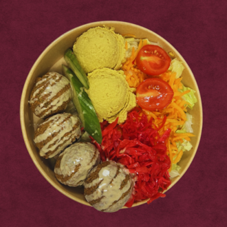 Falafel Humus Bowl görseli