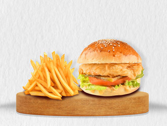 Jr. Çıtır Tavuk Burger görseli