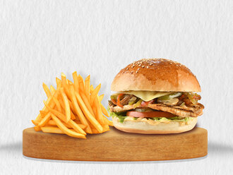 Meksikan Tavuk Burger görseli