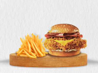 Füme Tavuk Burger Menü görseli