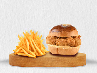 Kids Crispy Tavuk Burger görseli
