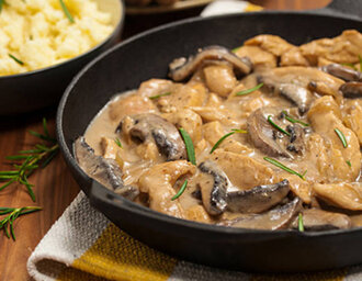 Kremalı Mantarlı Tavuk görseli