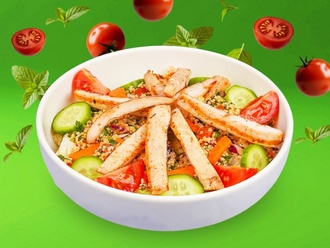 Izgara Tavuk Salata görseli