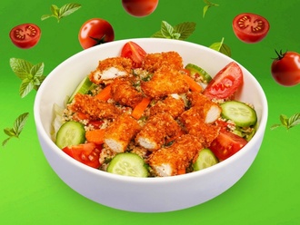Çıtır Tavuk Salata görseli