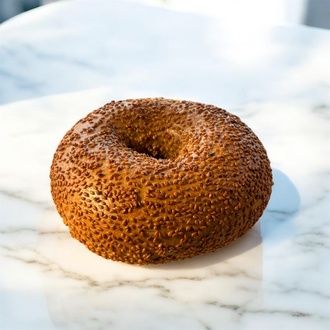 Susamlı Bagel Ekmeği görseli