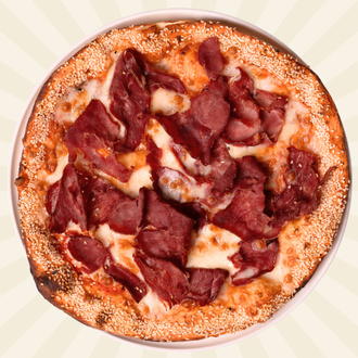 Füme Kaburga Etli Pizza görseli