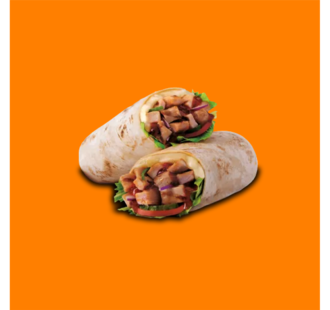 Double Tavuk Döner Dürüm(150gr) görseli