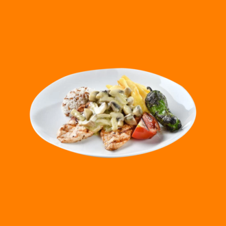 Mantar Soslu Tavuk görseli