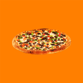 Kavurmalı Kaşarlı Pizza görseli