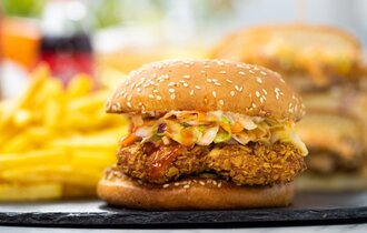 Çıtır Tavuk Burger görseli